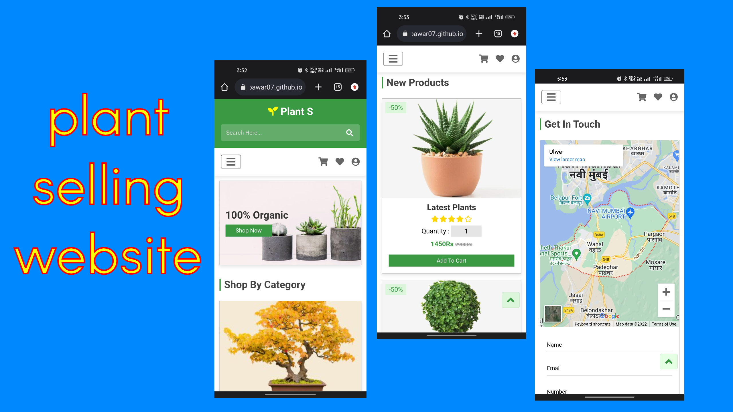 Plant Selling Website